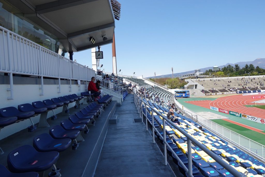 画像:正田醤油スタジアム群馬の屋根